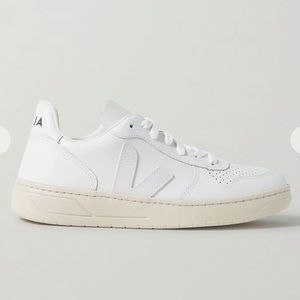 VEJA + NET SUSTAIN V-10 leather sneakers